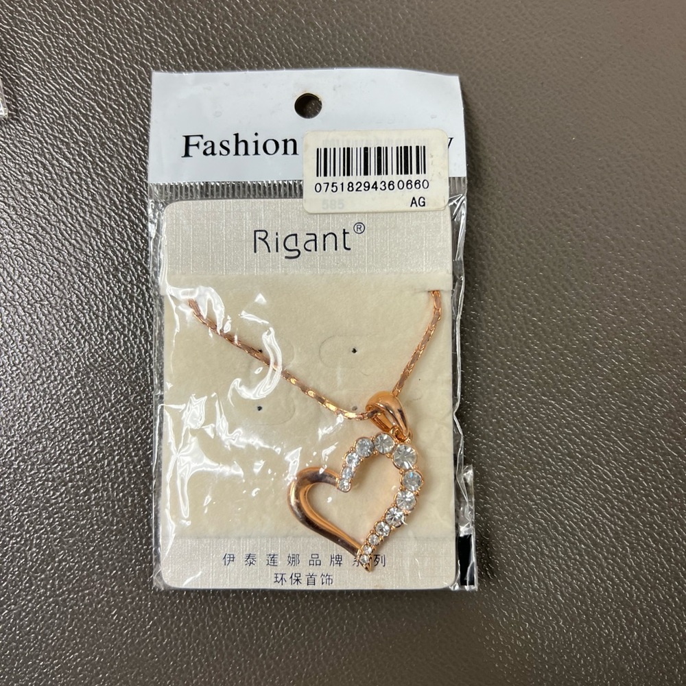 Heart shaped necklace